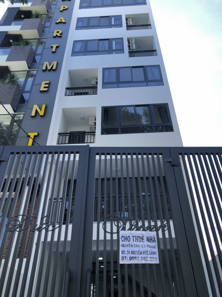 Căn hộ, khách sạn